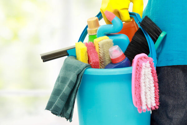 Gather Cleaning Supplies 
