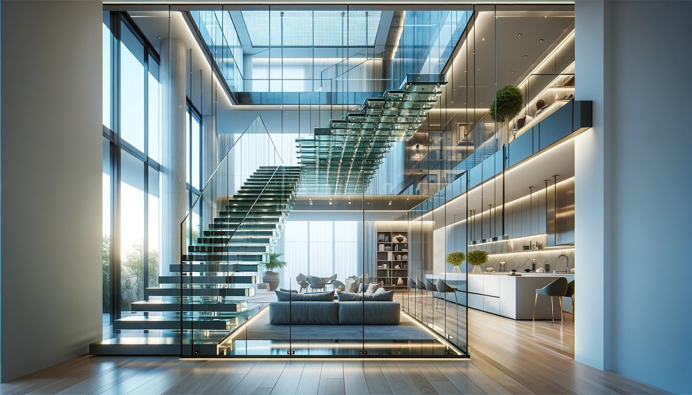 Through The Looking Glass: The Future Is Bright With Glass Stairs