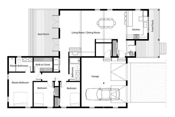 traditional house plans